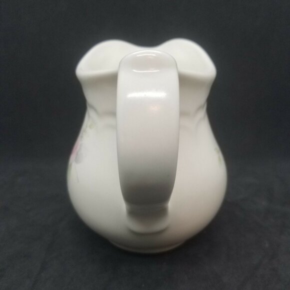 Pfaltzgraff TEA ROSE Creamer Pitcher and Lidded Sugar Bowl USA Retired - Picture 5 of 12